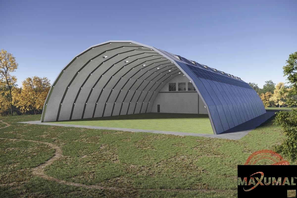Athletic Workout Barn model rendering