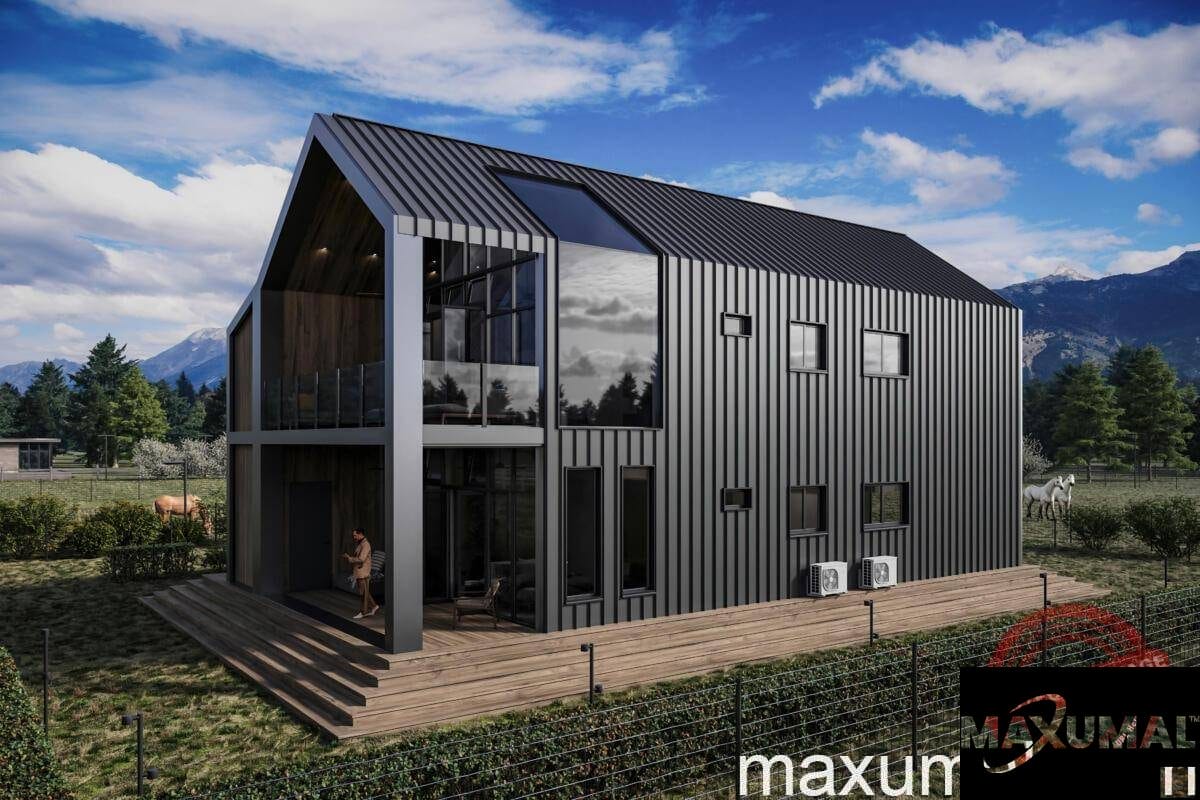 Modern Barn 2430 model rendering