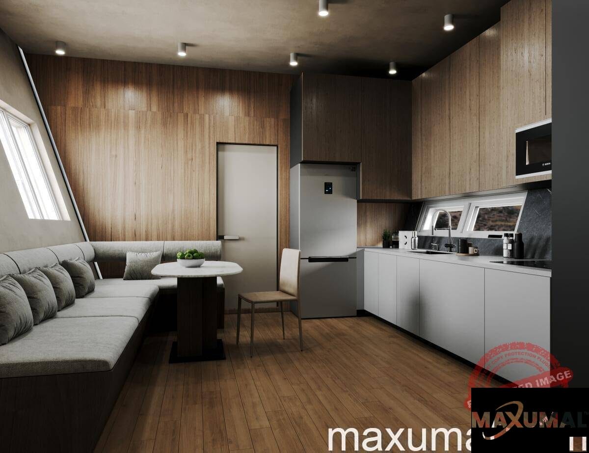 Two Bedroom Classic+ model rendering