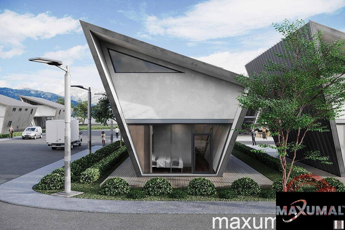 Villa 1044 model rendering